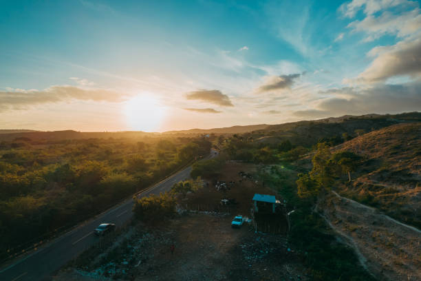 Aerial Photos from Azua Compostela, Dominican Republic