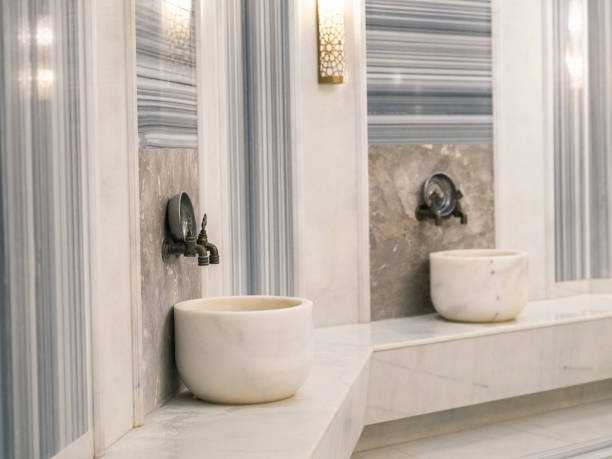 istock the architecture of a traditional Turkish bath 1412555578