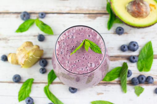 blueberry boost smoothie