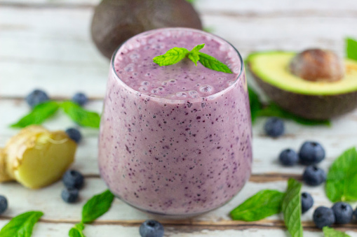 blueberry boost smoothie