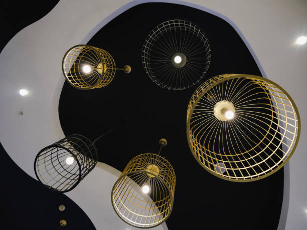 istock beautiful and decorative lightings in the interior 1412565259