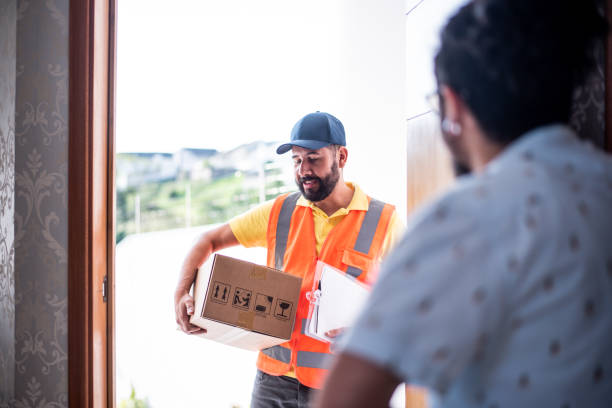 istock Transgender man receiving goods 1412566548