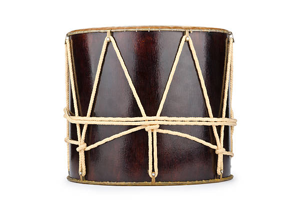 istock Azeri traditional drum nagara on white 141256732