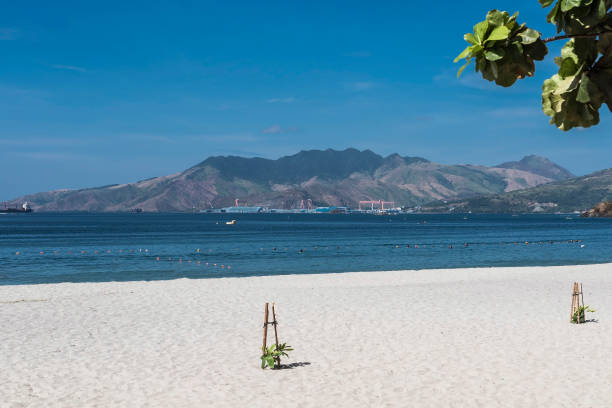 A beautiful scene at Barretto Beach, a popular tourist spot near Subic in Olongapo, Zambales. A beautiful scene at Barretto Beach, a popular tourist spot near Subic in Olongapo, Zambales. zambales province stock pictures, royalty-free photos & images