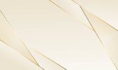 istock Abstract Gradient Background with Luxury Golden Line 1412581367