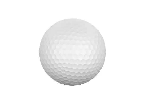 Golf Ball isolated on white background