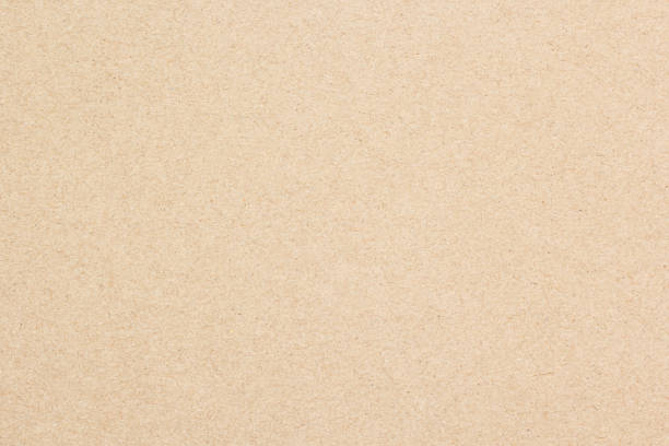 Brown paper texture background, cardboard surface stock photo