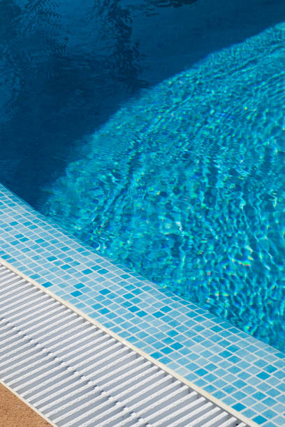 istock Water in the pool with a side. 1412602891