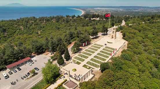 57th Infantry Regiment Cemetery, Ottoman Army during World War I. Canakkale Turkey
