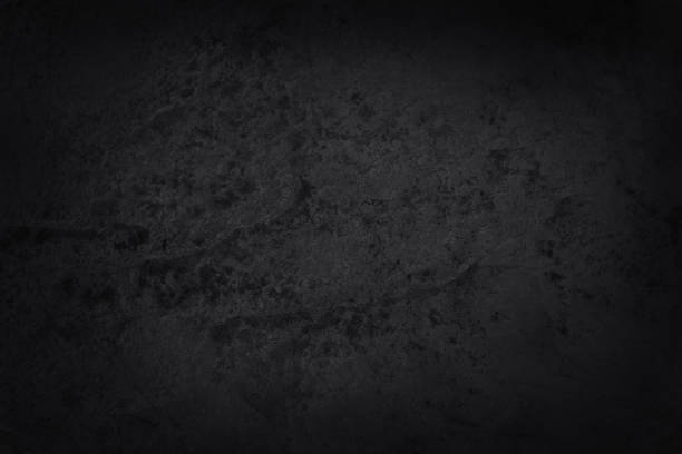 istock Dark grey black slate texture in natural pattern with high resolution for background and design art work. Black stone wall. 1412611678