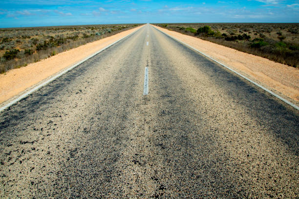 istock Eyre Highway - Nullarbor National Park 1412614009