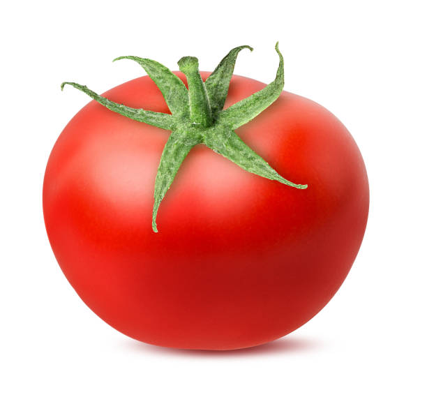 pomidor wyizolowany na białym tle ze ścieżką przycinającą - cherry tomato tomato sauce isolated close up zdjęcia i obrazy z banku zdjęć