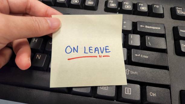 Annual Leave. Out Of Office. On Leave. Take a break from work Annual Leave. Out Of Office. On Leave. Take a break from work disappear stock pictures, royalty-free photos & images