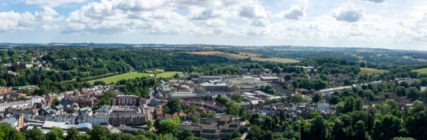 istock Aerial View of Durham looking East 1412622683