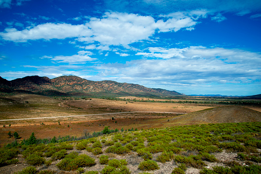 Pugilist Hill Lookout of Flinders Ranges - Australia