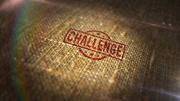 istock Challenge contest stamp and stamping concept 1412630502