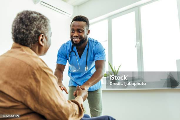 Hands Were Made To Help Stock Photo - Download Image Now - Nurse, Patient, Male Nurse