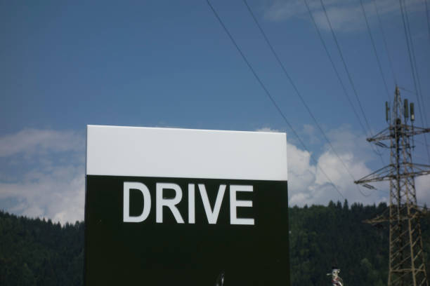 istock driving on the street, road traffic 1412639410