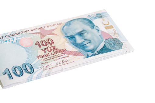 Historical 20.000 Turkish Lira