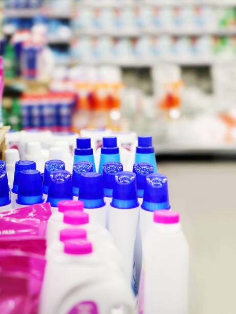 istock shopping in supermarket.(washing powder,detergent,shampoo, soap) 1412644414