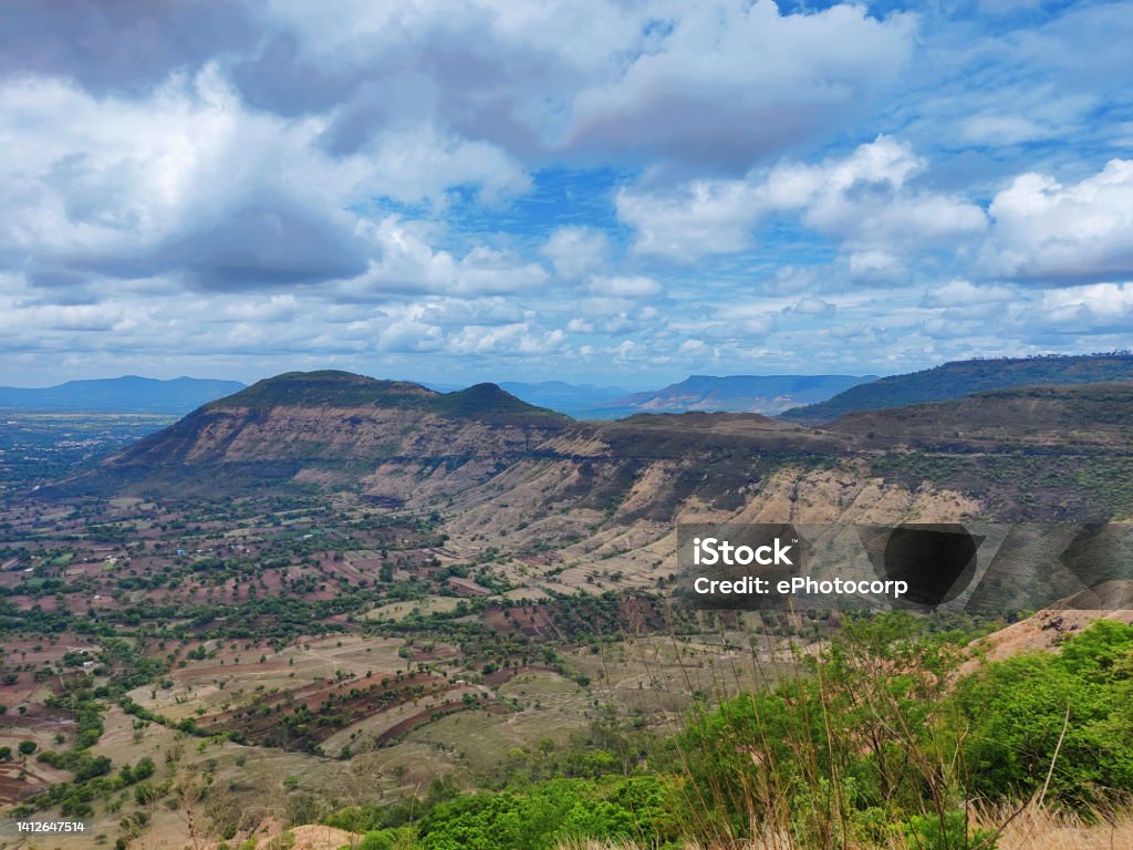 Pasarni Ghat Area, Panchgani, Maharashtra, India Mumbai Stock Photo