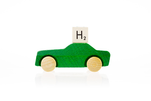 Concept of hydrogen-powered cars - sustainable energy