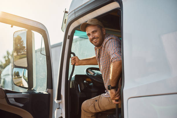 istock He is looking forward to hit the road again! 1412672761