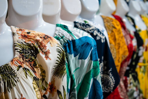 istock Beautiful dresses hanging. 1412674671