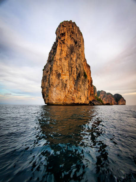 istock Rock island in a sea 1412675530