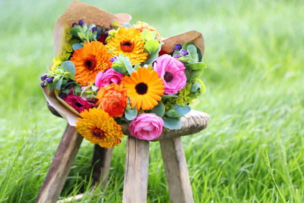istock Bunch of flowers 1412677283
