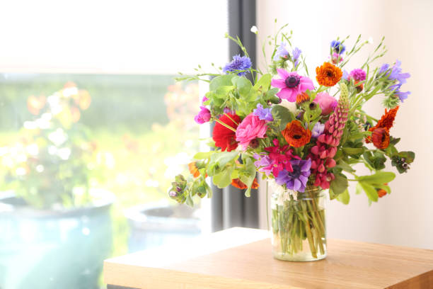 Flower bouquet stock photo