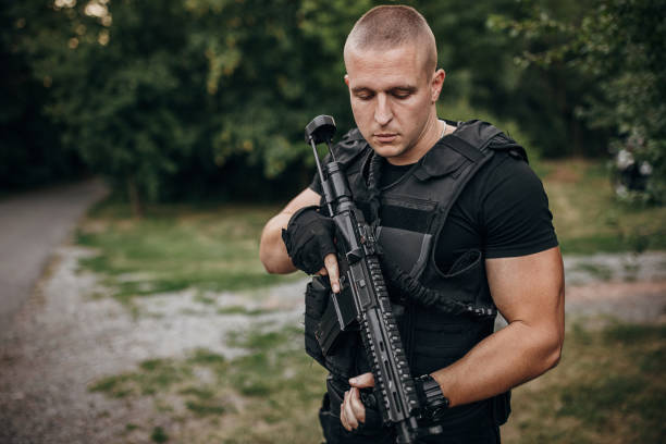 istock Swat team soldier 1412704733