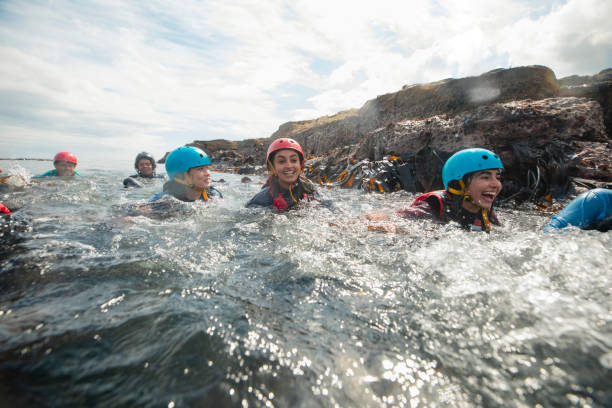 Coastal Fun in the Sea