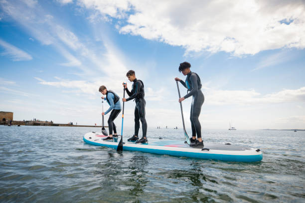 istock Paddle Boarding in the North East 1412706137