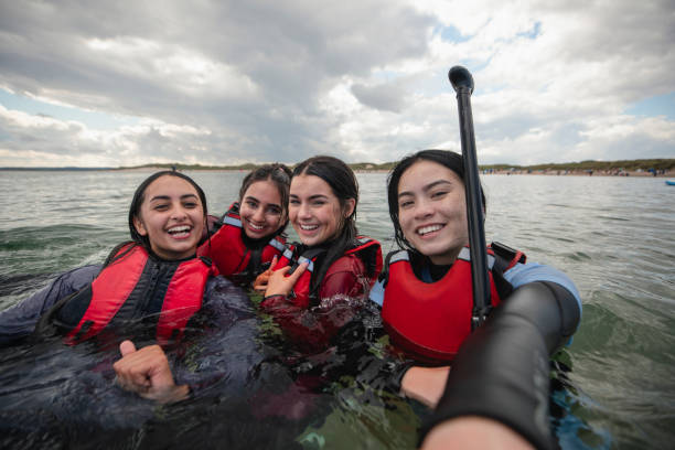 istock Taking a Selfie in the Sea 1412706168