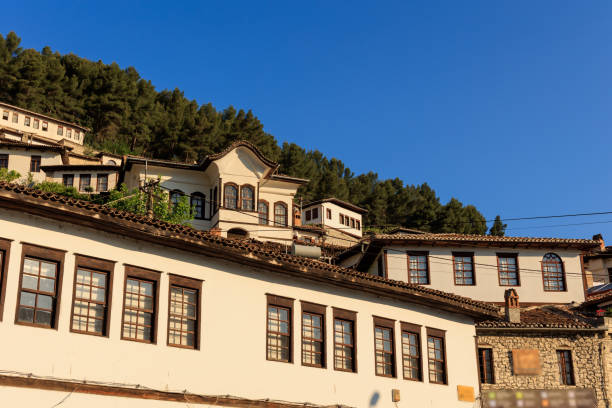 istock Street in Berat, Old Albanian town 1412709727