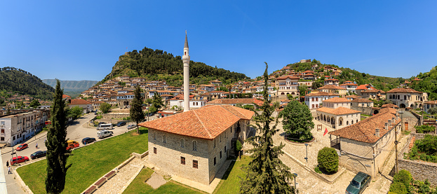 Berati, Old town in Albania, Balkans
