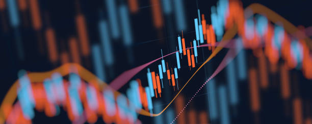 istock financial chart with uptrend line graph in stock market background 1412710465