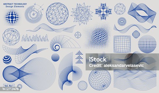 istock Abstract Technology Design Elements 1412713478
