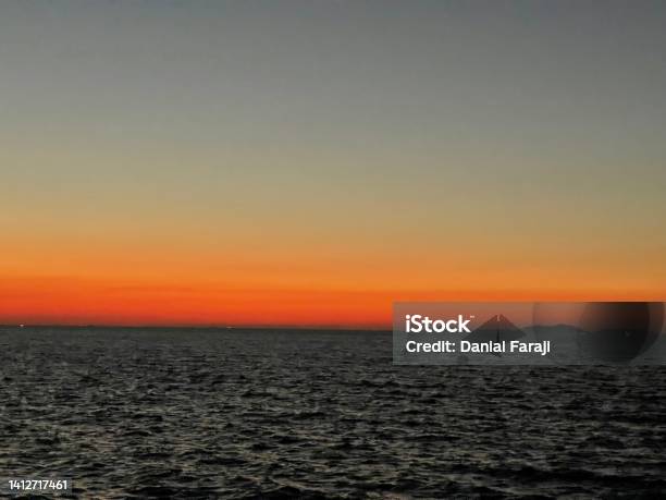 Sunset Marmaray Coastline Stock Photo - Download Image Now - Coastline, Color Image, Horizontal