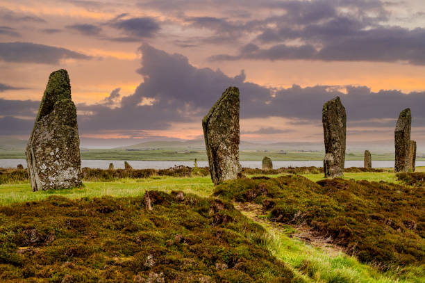 istock Ring of Brodgar, an ancient stone circle 1412725932