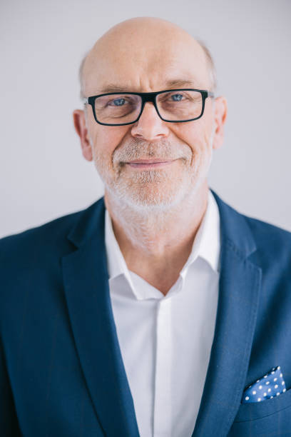 istock Senior businessman at the office 1412730884