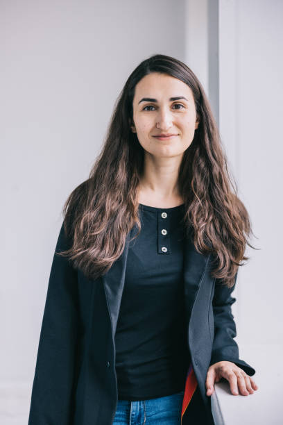 istock Confident businesswoman at the office 1412730907