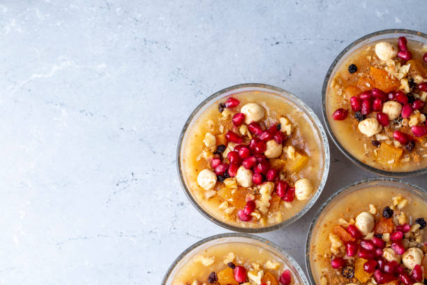 istock Traditional delicious Turkish dessert; Ashura (Asure) 1412735654