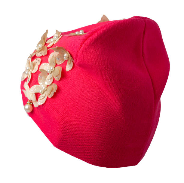 istock Women's hat isolated on white background 1412735866