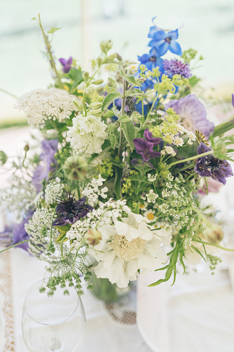 Flowers for a banquet