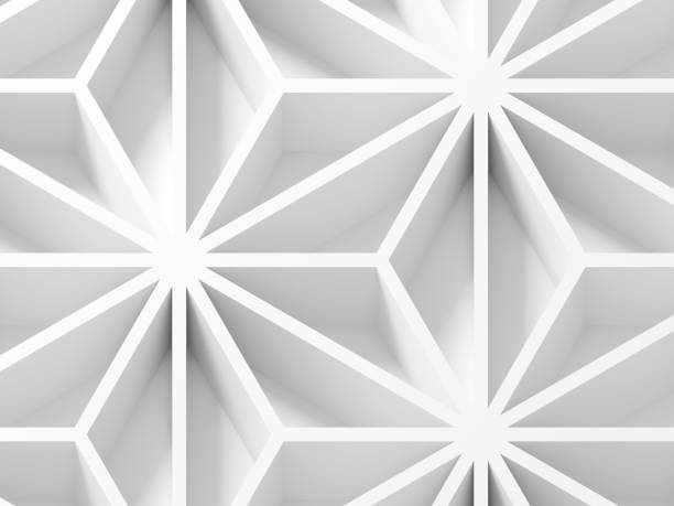 istock Asanoha. Abstract relief structure, close up.3d digital illustration 1412743936