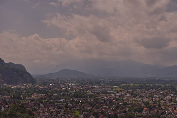 istock Dornbirn in the dawn 1412750468