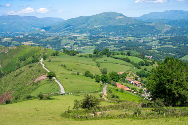 istock French Pyrenees near Saint John Pied de Port 1412751734