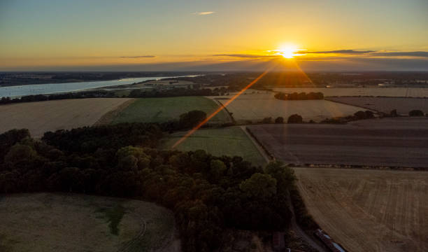 istock Sunset Suffolk Country 1412755252